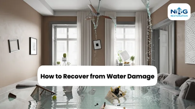 Recover from Water Damage water damage