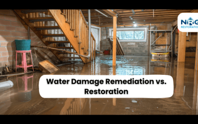 Water Damage Remediation vs. Restoration: What’s the Difference?