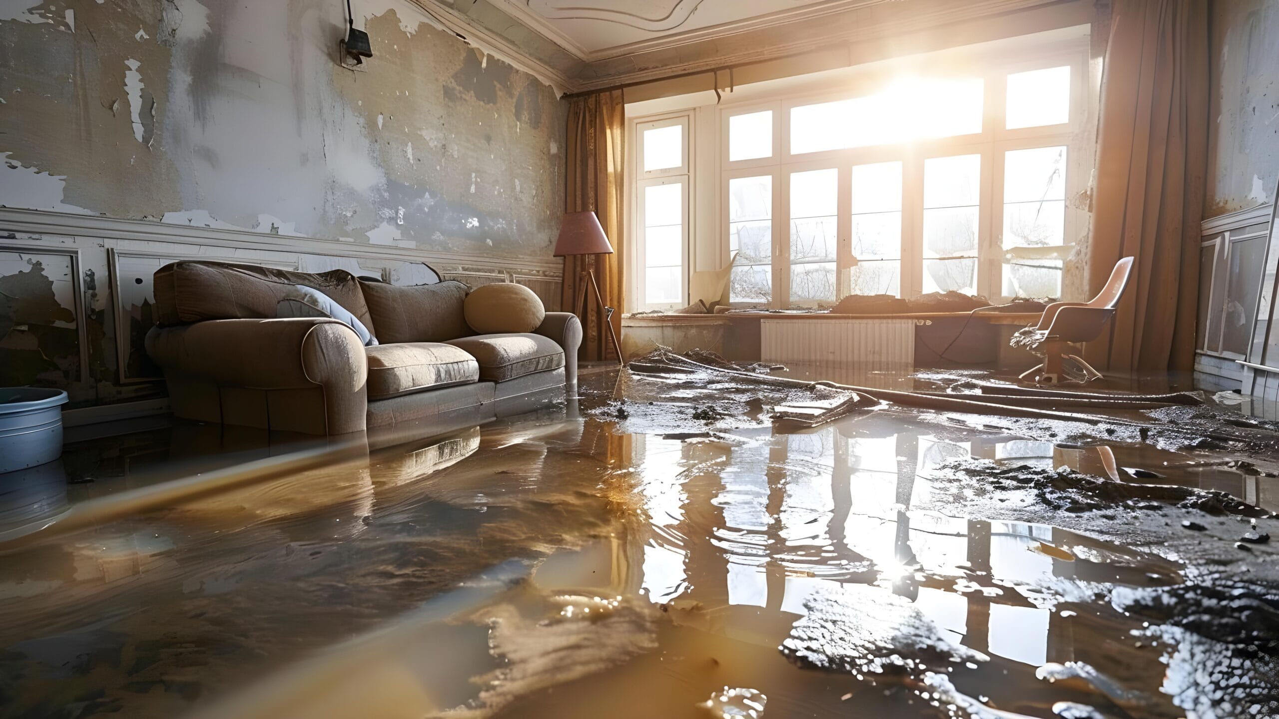 la-images-01 restoring flooded room after water damage