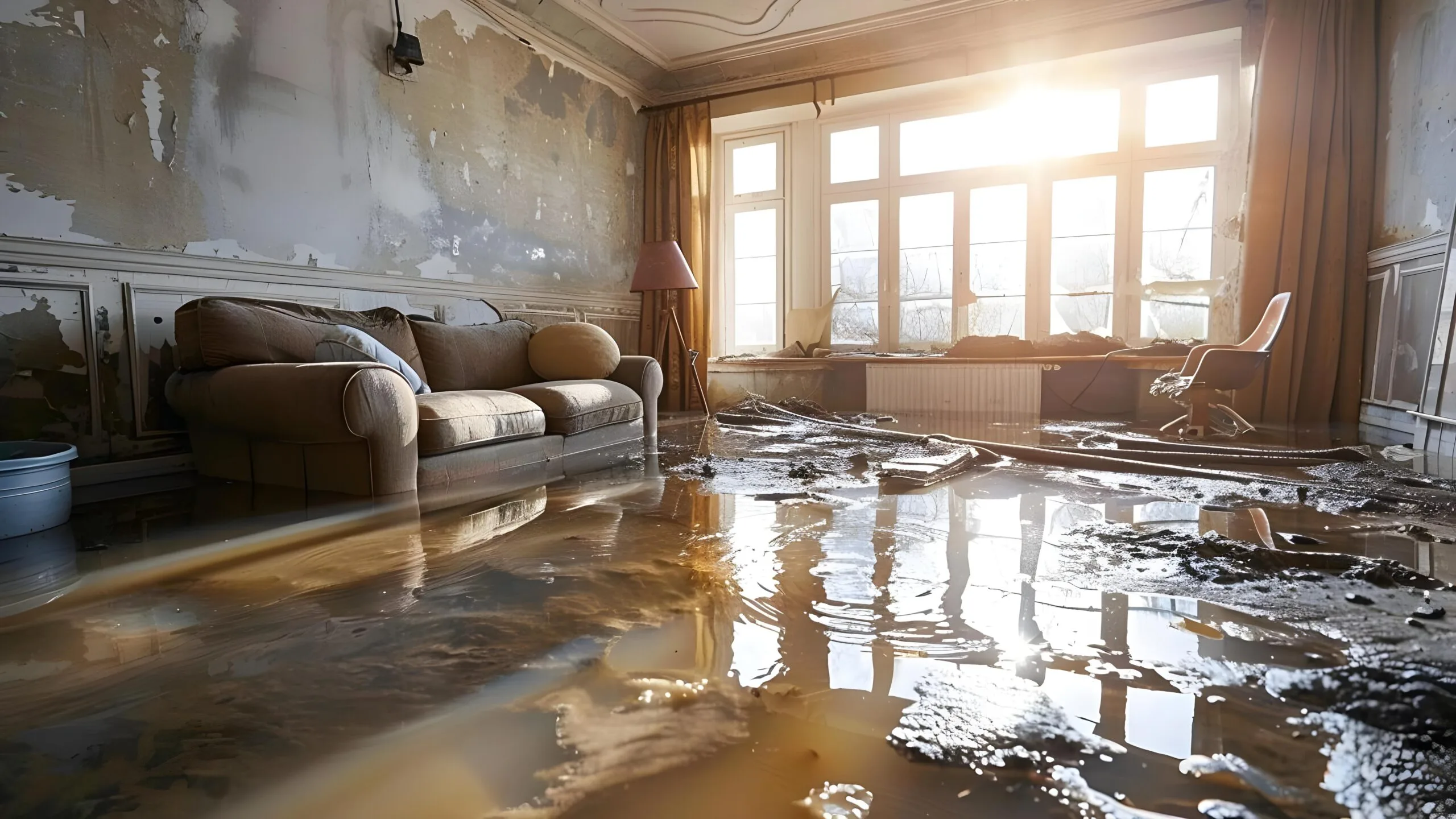 la-images-01 restoring flooded room after water damage