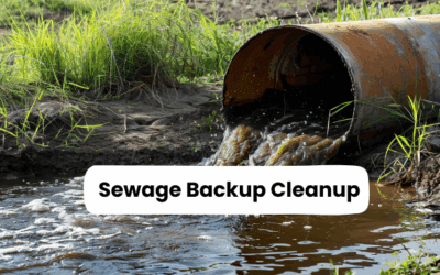 Sewage Backup Cleanup: Steps, Health Risks, and Why You Need a Pro