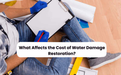 What Affects the Cost of Water Damage Restoration? Here’s What to Know