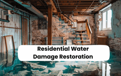 Residential Water Damage Restoration: What Homeowners Should Expect