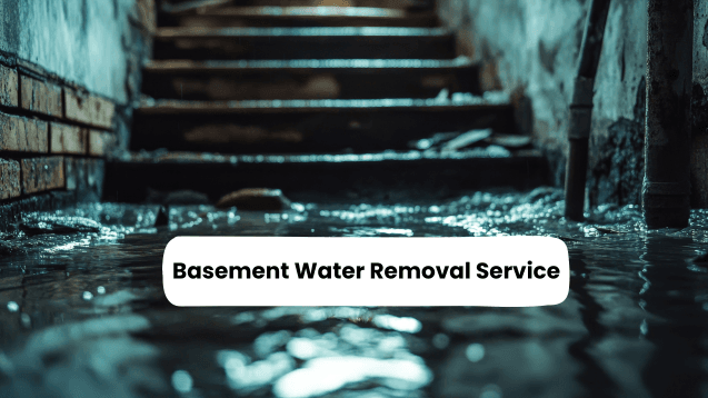 Basement Water Removal Service