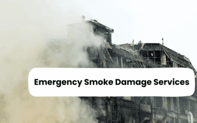 Emergency Smoke Damage Services: How They Save Your Property After a Fire