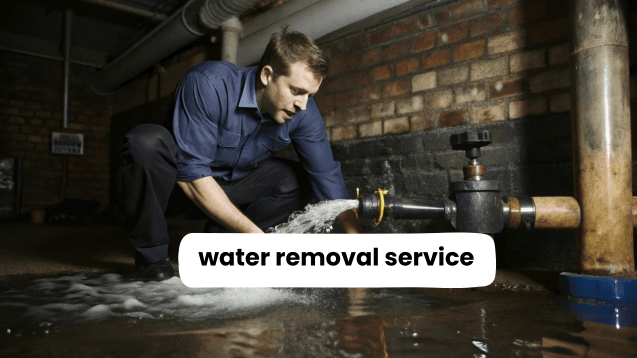 water removal service
