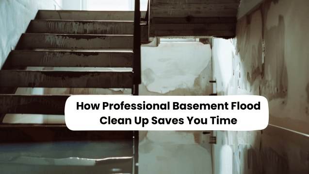 Basement Flood Clean Up
